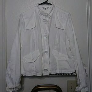 Cabi White Linin jacket
